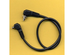35cm Male pc to Male SCREWLOCK pc Sync Sincro Lead Cord