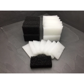 52 Juwel Rekord Wool Pads & 12 Carbon Pads Bioflow Super