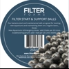 Filter Start & Support Balls
