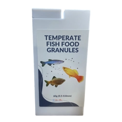 Temperate Aquarium Fish Food Granules 60g