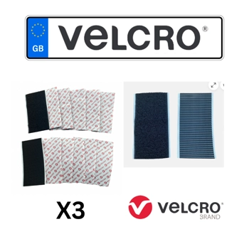 Velcro 50mm wide Strips 3PK