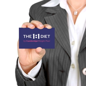 The One2One Diet Business Card