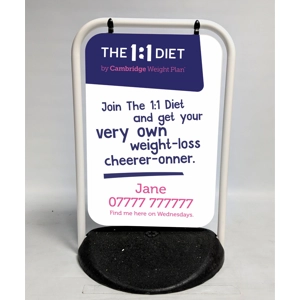 Pavement Swinger Sign