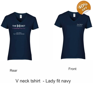 V-neck Lady Fit T-shirt