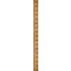 FabriStick® Wooden Ruler Height Chart Wall Sticker