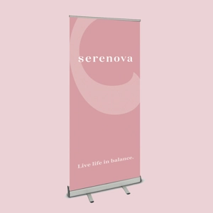 Serenova Roller Banner