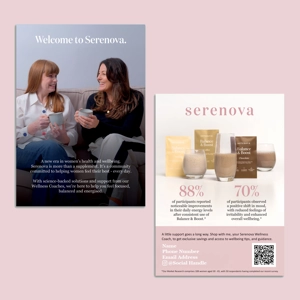 Serenova Double Sided Leaflets