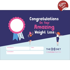 A5 Badge Certificate of Achievement - STONE