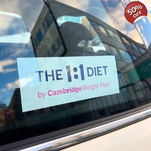 Small Window Sticker