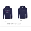 Zipped Hoodie, Personalised
