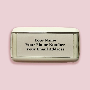 Serenova Small Rubber Stamp