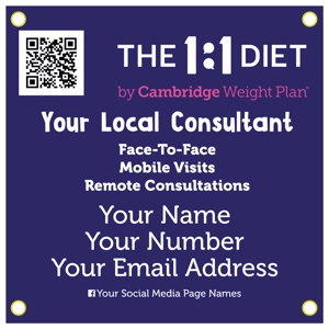 QR Code Advertising Banner