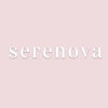Rear Car Serenova Logo Window Decal