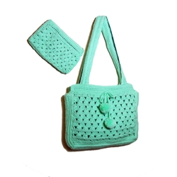 Mint Top Handle Bag