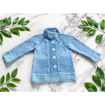 Knitted Baby Girl Cardigan