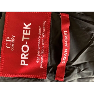 C.P. COMPANY Men's Knitted Down Goggle Jacket