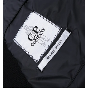 C.P. COMPANY Men's Knitted Down Goggle Jacket