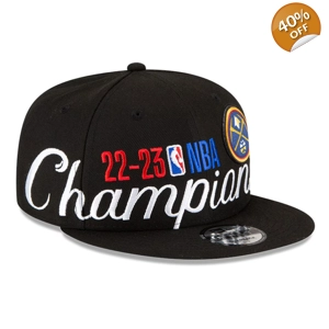 New Era Denver Nuggets 2023 NBA Finals Champions Locker Room 9FIFTY Snapback Hat