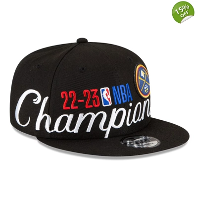New Era Denver Nuggets 2023 NBA Finals Champions Locker Room 9FIFTY Snapback Hat