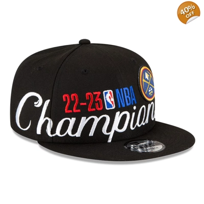 New Era Denver Nuggets 2023 NBA Finals Champions Locker Room 9FIFTY Snapback Hat
