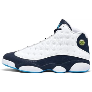 Nike Jordan Mens Air Jordan 13 Retro Obsidian-White/Dark Powder Blue-multi