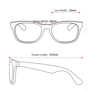 Ray-Ban Stories Wayfarer Smart Glasses Shiny Black Frame Classic Green G-15 Lens