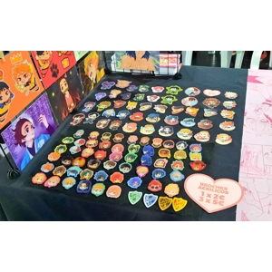 Acrylic buttons