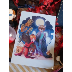 Prints - A5 - Bungou Stray dogs - Soukoku - BSD Chuuya & Dazai prints