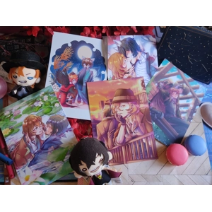 Prints - A5 - Bungou Stray dogs - Soukoku - BSD Chuuya & Dazai prints