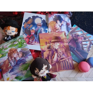 Prints - A5 - Bungou Stray dogs - Soukoku - BSD Chuuya & Dazai prints