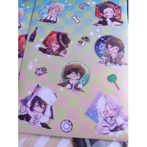 Sticker Sheet - Bungou Stray Dogs Ultra Chibi
