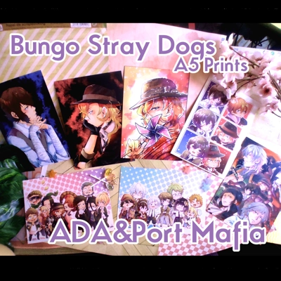 Prints - A5 - Bungo Stray Dogs - ADA & Port Mafia title=