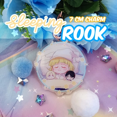 Charms - Twisted Wonderland - Relaxation Room Rook - 7 cm acrylic charm title=