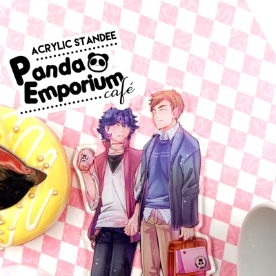 Acrylic Standee - Panda Emporium Café title=