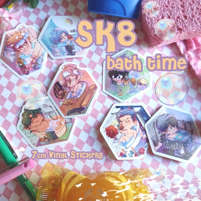 Stickers - SK∞ - Bath Time title=