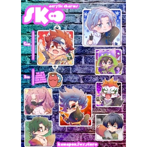 Charms - SK8 Challengers