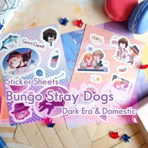 Sticker Sheet - Bungou Stray Dogs- Domestic & Dark Era