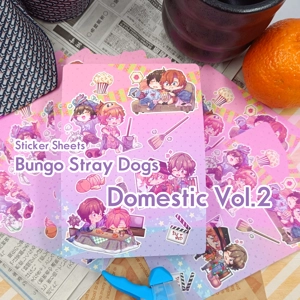 Sticker Sheets - Bungo Stray Dogs - Domestic Vol.2