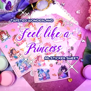 Washi Tape -Twisted Wonderland - Feel Like a Princess -