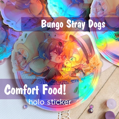 Stickers - Bungou Stray Dogs - Holographic Soukoku title=