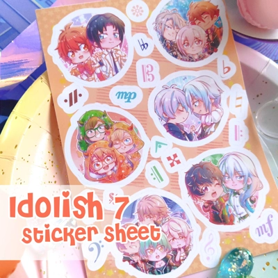 Sticker Sheet - Idolish 7 title=