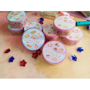 Washi Tape - Half Baked Kitties - Gatróspidos