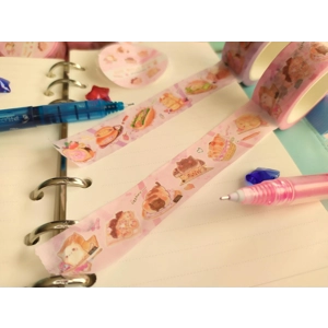 Washi Tape - Half Baked Kitties - Gatróspidos