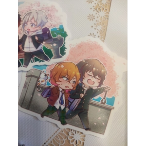 Stickers - Bungo Stray Dogs - Highschool Days Soukoku & Shin Soukoku