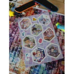 Sticker Sheets - Sk∞ The infinity