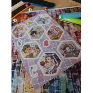 Sticker Sheets - Sk∞ The infinity