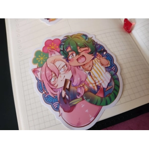 Stickers - Sk∞ - Tiger & Fox Matchablossom