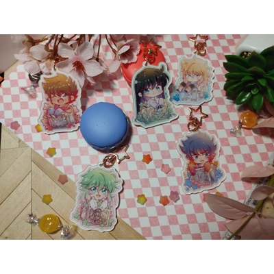 Charms - Saint Seiya - Bronze Saints & Athena Exclamations title=