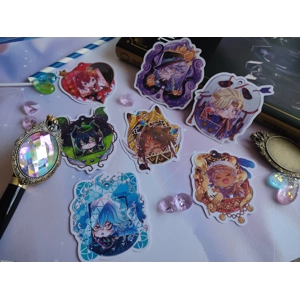 Stickers - Twisted Wonderland - Tamagotchi!