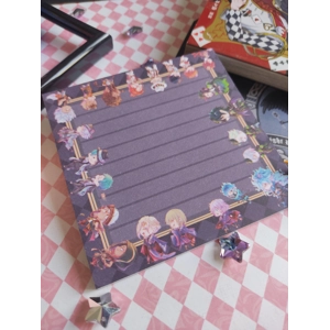 Note Pad - Twisted Wonderland - Dormitories Parade